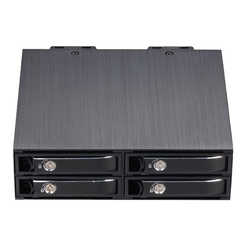 2.5寸光驱位四盘SSD/HDD硬盘盒子 兼容SAS/SATA HD(SFF-8643)接口