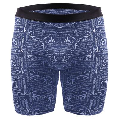 夏季印花速干大码丝滑超薄平角裤