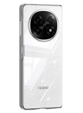 适用oppofindn6手机壳oppo find n5折叠屏保护套PKH110新款透明findn5超薄镜头全包防摔男款女高端简约外壳