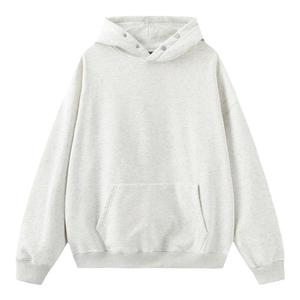 COLDSTONE 秋冬基础排扣纯色帽衫美式高街复古针织男女连帽卫衣