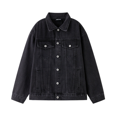 【YKYB黄子韬官方店】情侣复古牛仔外套秋季新款潮流宽松高街夹克