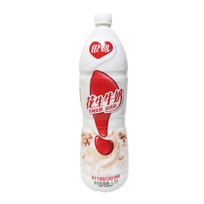 银鹭花生牛奶1.5L*1瓶/6瓶多规格礼盒早餐复合蛋白饮料花生