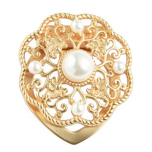 中国国家博物馆八瓣菱花首饰创意女丝巾扣毛衣链生日情侣礼物女士