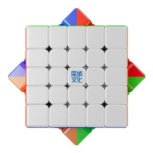 魔域文化傲创V6魔方五阶磁力魔衣版专业比赛专用速拧儿童益智玩具