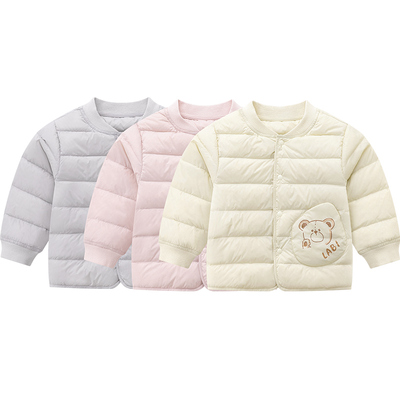 拉比儿童保暖校服内搭羽绒内胆