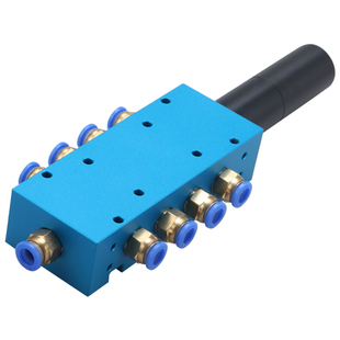 多级真空发生器大吸力VTM350集成式负压气动静音大流量工业发生器