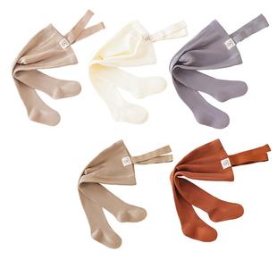 婴儿背带裤春秋裤袜高腰护肚小月龄宝宝纯棉大PP举重裤打底连裤袜