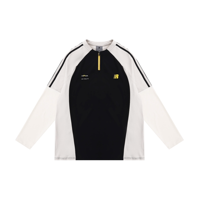 FDR官方店插肩袖撞色速干t恤