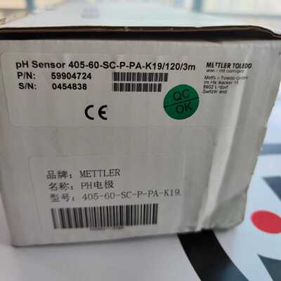 议价405-60-SC-P-PA-K19/120/3m梅特勒METTLER TOLEDO工业PH电极
