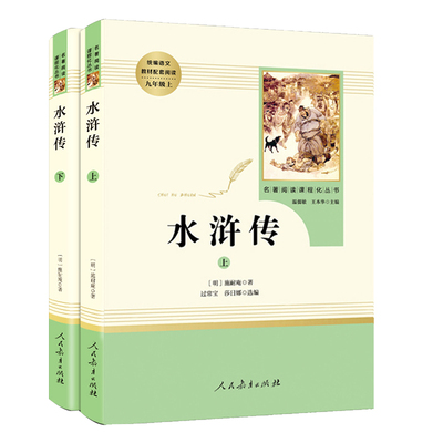 水浒传(上下)全2册赠考点手册