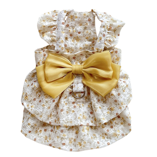 花仙子!定制宠物衣服比熊博美猫咪薄透气裙子泰迪夏装公主裙大狗