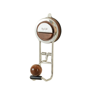 吸盘脸盆收纳架免打孔不锈钢卫生间浴室厕所中古风壁挂式神器挂钩