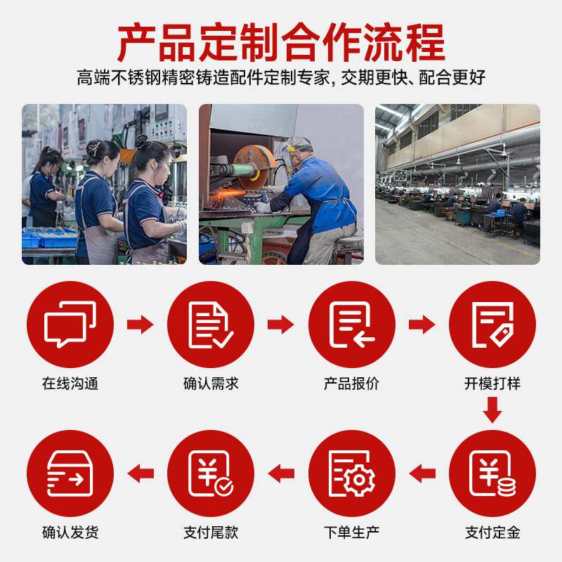 316不锈钢精铸弯头不锈钢楼梯扶手厂家管接头配件不锈弯接头