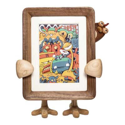 原上城原创设计可爱胡桃摆台相框