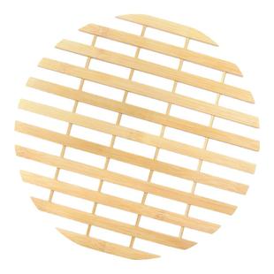 不锈钢钉竹篦子竹蒸片热馒头蒸笼圆形竹蒸架锅篦子蒸屉片蒸架蒸格