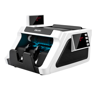 得力验钞机2025新款点钞机小型商用数钞机家用数钱便携式智能点钞