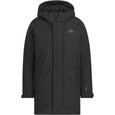 滔搏adidas阿迪达斯男子户外运动训练保暖连帽羽绒服外套KC2512