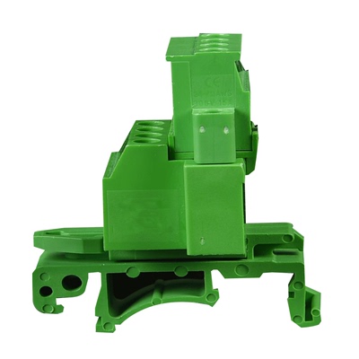 导轨式插拔端子公母锁紧直立插头