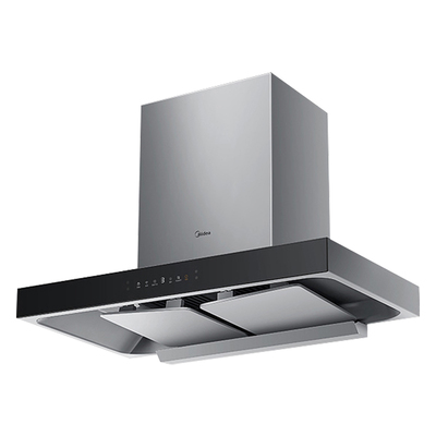 美的家用厨房大吸力抽油烟机T36pro欧式挥手智控免拆洗官方店正品