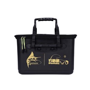 钓哈哈一体成型鱼护桶多功能钓鱼水桶eva加厚野钓收纳便携活鱼桶