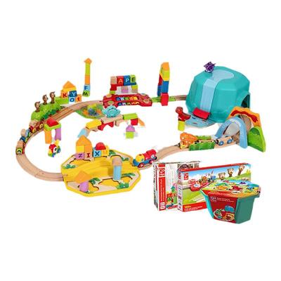 Hape火车轨道男女宝宝玩具