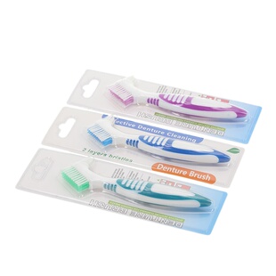 牙刷清洁一支装义齿清洗刷双头刷假牙清洁牙刷牙套假牙刷护理工具