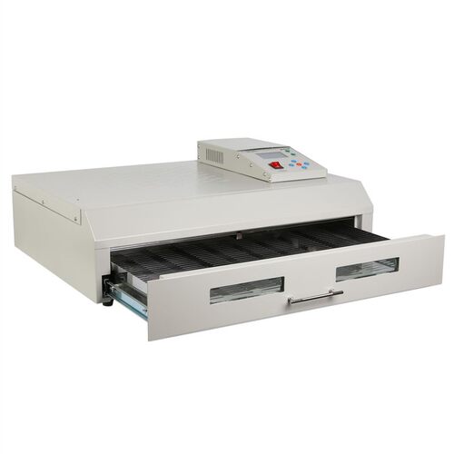 普惠小型回流焊机T962C红外线PCB板无铅智能回炉焊SMT灯珠焊接LED