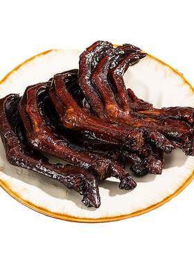 钱家香老卤鸭爪香辣味鸭爪零食