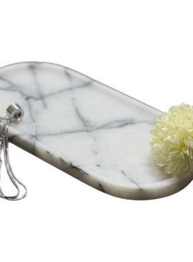 香雪梅大理石托盘天然白色