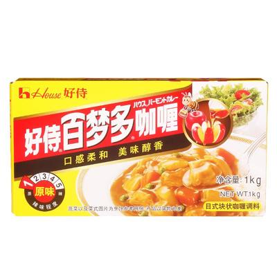 好侍百梦多日式咖喱块1000g1kg