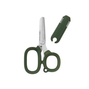 日本midori多功能万用剪刀便携式家用办公工业用不锈钢迷你安全