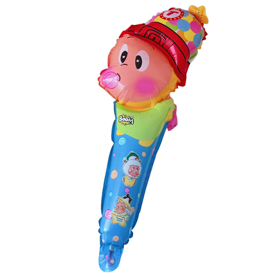 卡通节日生日装饰手持铝膜气球