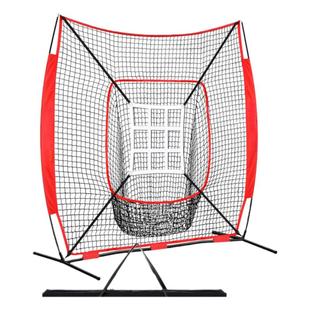 棒球网室内室外棒垒球打击练习网训练器材大口袋网目标网组合套装