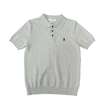 老钱风小马刺绣短袖polo衫男士