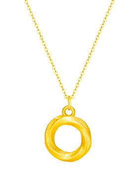 莫比乌斯镀金项链女款2026