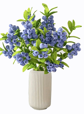 扭扭棒蓝莓手工DIY材料包