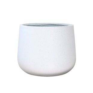 北欧轻奢高级感龟背竹绿植橡皮树水泥花盆龙血树落地陶瓷客厅大号