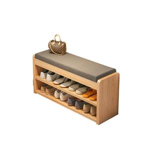 换鞋凳家用入户门口可坐穿鞋凳坐凳一体轻奢小鞋架坐垫可翻盖鞋柜