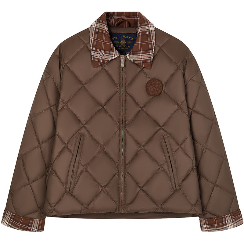 【赵露思同款】TeenieWeenie小熊女装棉服冬季焦点巴恩夹克外套