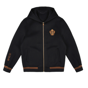 【羊毛呢】RaidyBoer/雷迪波尔2025秋冬男士连帽偏厚夹克外套3009