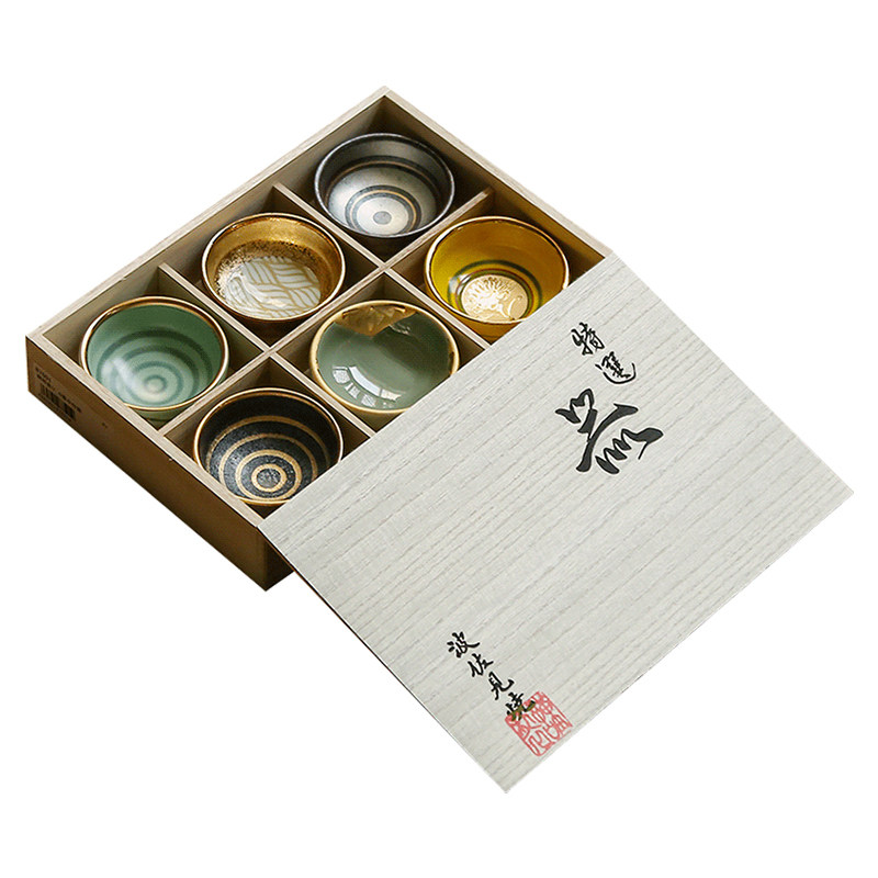 同合日本进口黑釉天目茶杯匠师手作功夫品茗杯子日式建盏礼品套装