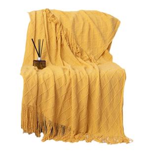 红色毯子红色毛毯春节沙发毯盖毯结婚床尾巾床尾毯床旗陪嫁毯线毯