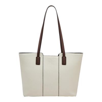 头层牛皮大容量托特包