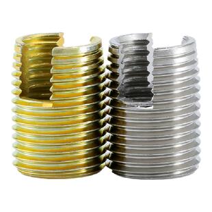 303不锈钢开槽螺纹套302型槽型自攻螺套牙套内外牙螺母修补保护套