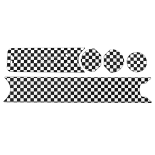 宝马mini电车装饰ACEMAN水杯垫cooper中控储物槽皮革垫内饰配件