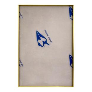 钻石画十字绣裱框定制带有机玻璃轻奢铝合金外框自装挂墙简约画框