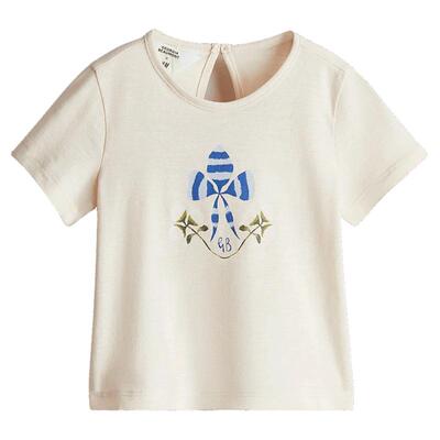 【Georgia Beaumont H&M】童装女婴T恤25春季新款印花短袖1275484