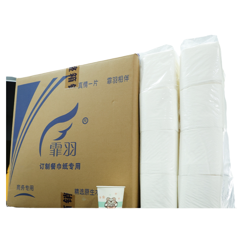 餐巾纸定制商用纸巾可印logo整箱方巾纸外卖广告酒店婚礼专用订制
