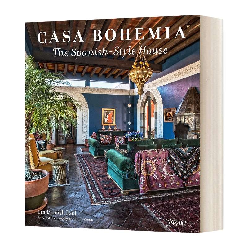 英文原版 精装 Casa Bohemia 卡萨 波西米亚 西班牙风格的房子 建筑设计 精装 英文版 进口英语原版书籍