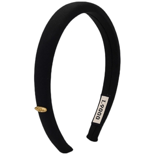 L9000/原创高级感黑色发箍高颅顶神器偏爱复古发带日式头戴发箍女